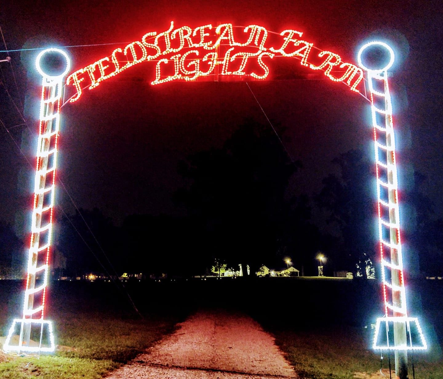 Fieldstream Farm Christmas Light Show Raleigh, North Carolina